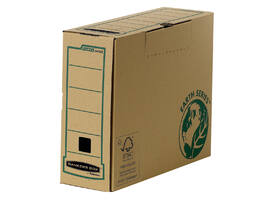 Archiefdoos Bankers Box Earth A4  transfer 100mm bruin
