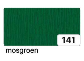 Crêpepapier Folia 50x250cm 10vel 141 mosgroen