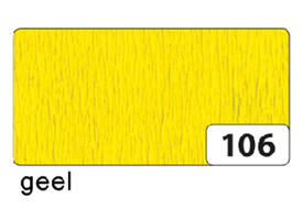 Crêpepapier Folia 50x250cm 10vel 106 geel