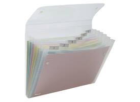 Sorteermap Rexel Ice 6-vaks transparant