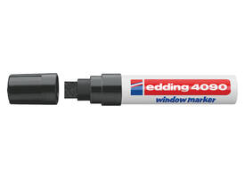 Krijtstift edding 4090 window schuin 4-15mmzwart bister à 1 stuk