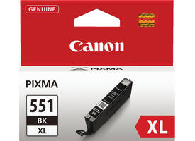 Inktcartridge Canon CLI-551XL zwart