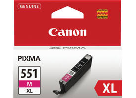 Inktcartridge Canon CLI-551XL rood