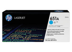Tonercartridge HP CE341A 651A blauw