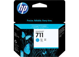Inktcartridge HP CZ130A 711 blauw
