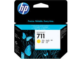 Inktcartridge HP CZ132A 711 geel