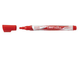 Whiteboardmarker Bic Velleda liquid rond medium rood