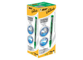 Whiteboardmarker Bic Velleda liquid rond medium groen