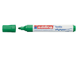 Textielmarker edding 4500 rond 2-3mm groen