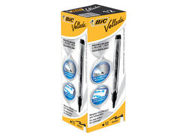 Whiteboardmarker Bic Velleda liquid rond medium zwart