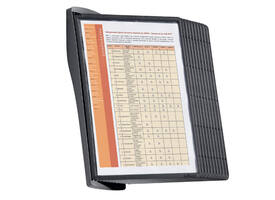 Wandstandaard Durable 5854 Sherpa Style met 10-tassen zwart