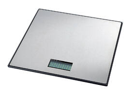 Pakketweger MAUL Global 50kg metalen plateau 32x32cm inclusief batterij zwart