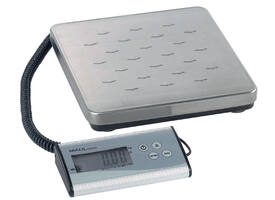 Pakketweger MAUL Cargo 120kg metalen plateau 27x27cm +9V batterij zilver