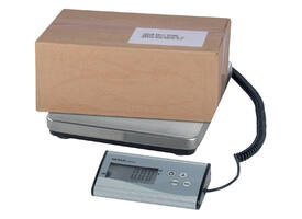 Pakketweger MAUL Cargo 50kg metalen plateau 27x27cm + 9V batterij zilver