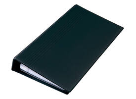 Visitekaartringband Sigel VZ300 200 kaarten 90x58mm kunststof zwart