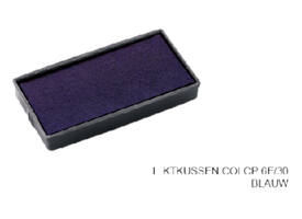 Stempelkussen Colop E/30 blauw