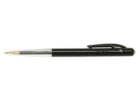 Balpen Bic M10 medium zwart doos à 90+10 gratis