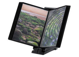 Infomanager Djois Flex-O-Frame basis met 10-tassen antraciet/zwart