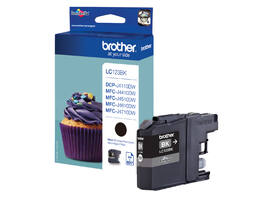 Inktcartridge Brother LC-123BK zwart