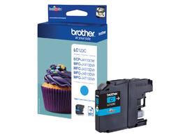 Inktcartridge Brother LC-123C blauw