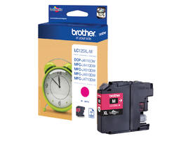 Inktcartridge Brother LC-125XLM rood