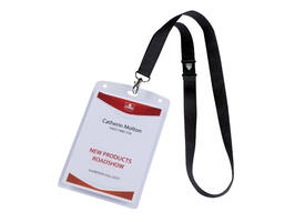 Badge Avery 4834 A6 hoes + insteekkaarten 10 stuks