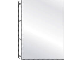 Showtas Quantore A4 4-gaats PP 0.08mm glad 100 stuks
