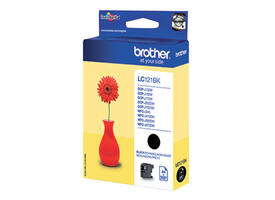 Inktcartridge Brother LC-121BK zwart