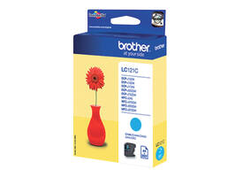 Inktcartridge Brother LC-121C blauw