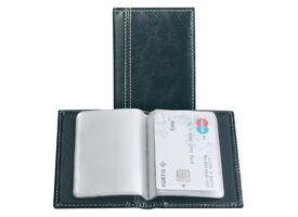 Creditkaart etui Palermo 40stuks zwart