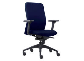 Bureaustoel Euroseats Vigo blauw