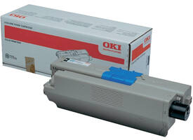 Toner Oki 44973536 zwart