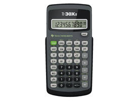 Rekenmachine TI-30XA