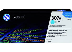 Tonercartridge HP CE741A 307A blauw