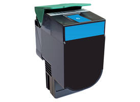 Tonercartridge Quantore alternatief tbv Lexmark C540H1CG blauw