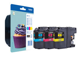 Inktcartridge Brother LC-123RBWBP 3 kleuren