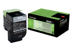 Tonercartridge Lexmark 80C20K0 prebate zwart