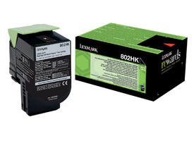 Tonercartridge Lexmark 80C2HK0 prebate zwart