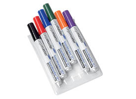 Whiteboardmarker Legamaster TZ 1 rond 1.5-3mm assorti set à 6 stuks
