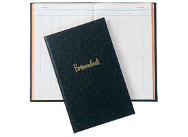 Register correspondentieboek Djois Atlanta klassiek zwart