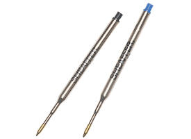 Balpenvulling Sheaffer fijn blauw blister à 1 stuk