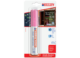 Krijtstift edding 4090 window schuin 4-15mm neon roze blister à 1 stuk