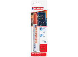 Krijtstift edding 4095 rond 2-3mm rood blister à 1 stuk