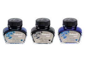 Vulpeninkt Pelikan 4001 30ml blauw/zwart