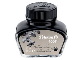Vulpeninkt Pelikan 4001 30ml briljant zwart
