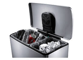 Pedaalemmer EKO E-Cube 18+28 liter rvs