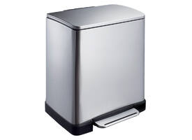 Pedaalemmer EKO E-Cube 20 liter rvs