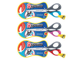 Kinderschaar Maped Sensoft 13cm links assorti