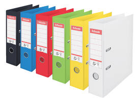 Ordner Esselte No.1 Power VIVIDA 75mm 30% gerecycled PP folie blauw
