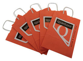 Draagtas Quantore papier 230x330mm 200 stuks